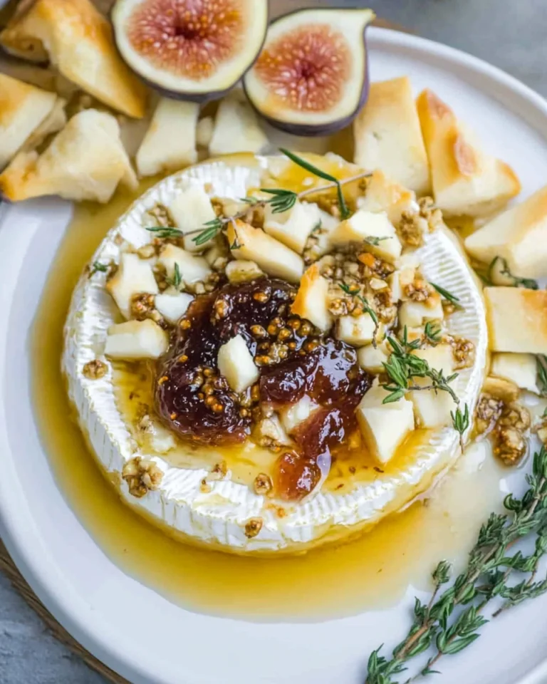 Baked Brie with Fig Jam