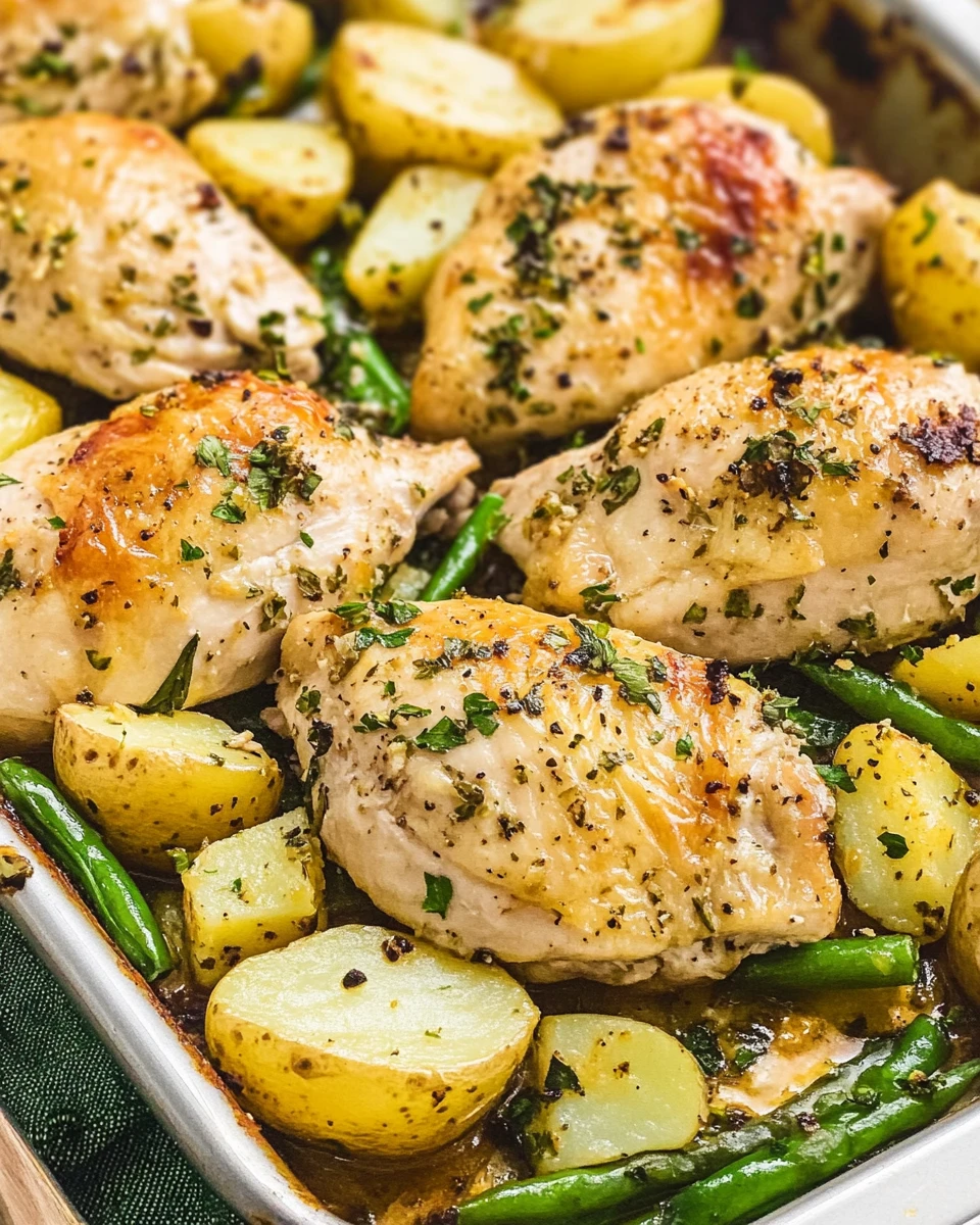 Baked Chicken and Potatoes
