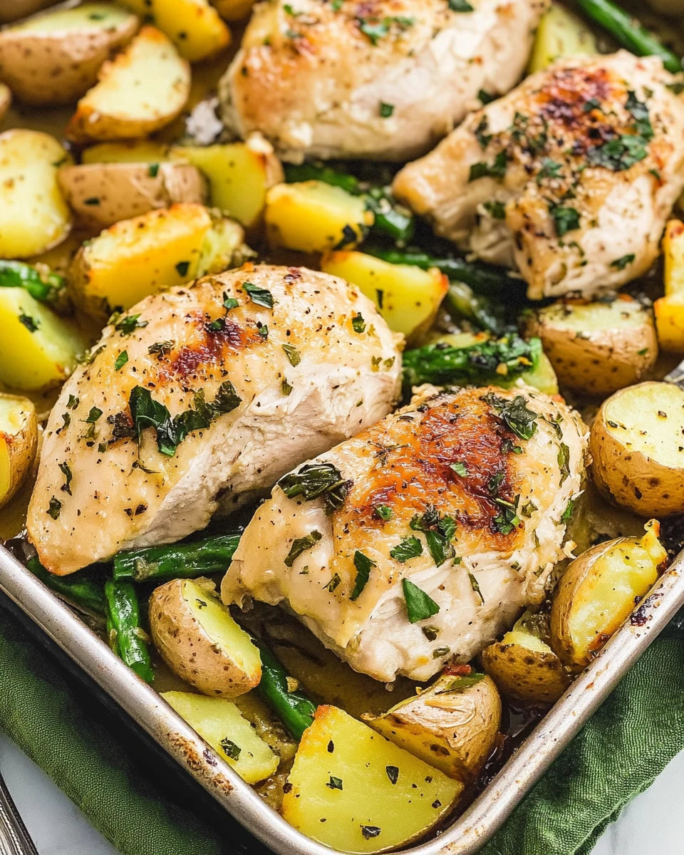 Baked Chicken and Potatoes