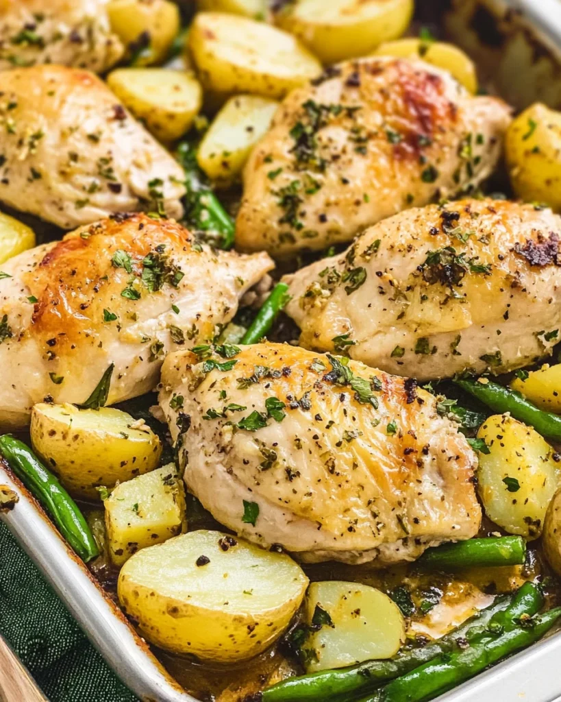 Baked Chicken and Potatoes