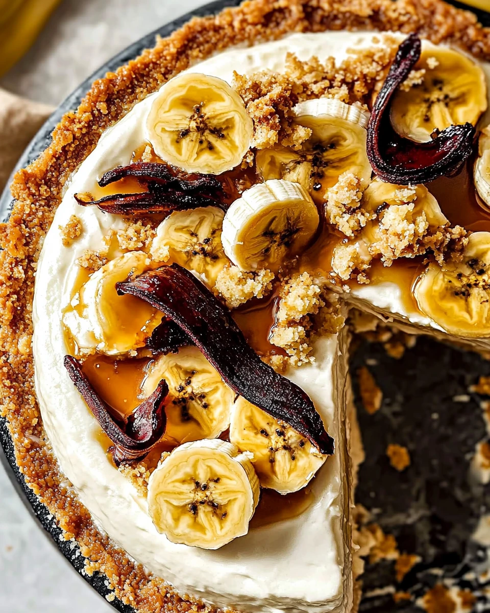 Bananas Foster Cheesecake