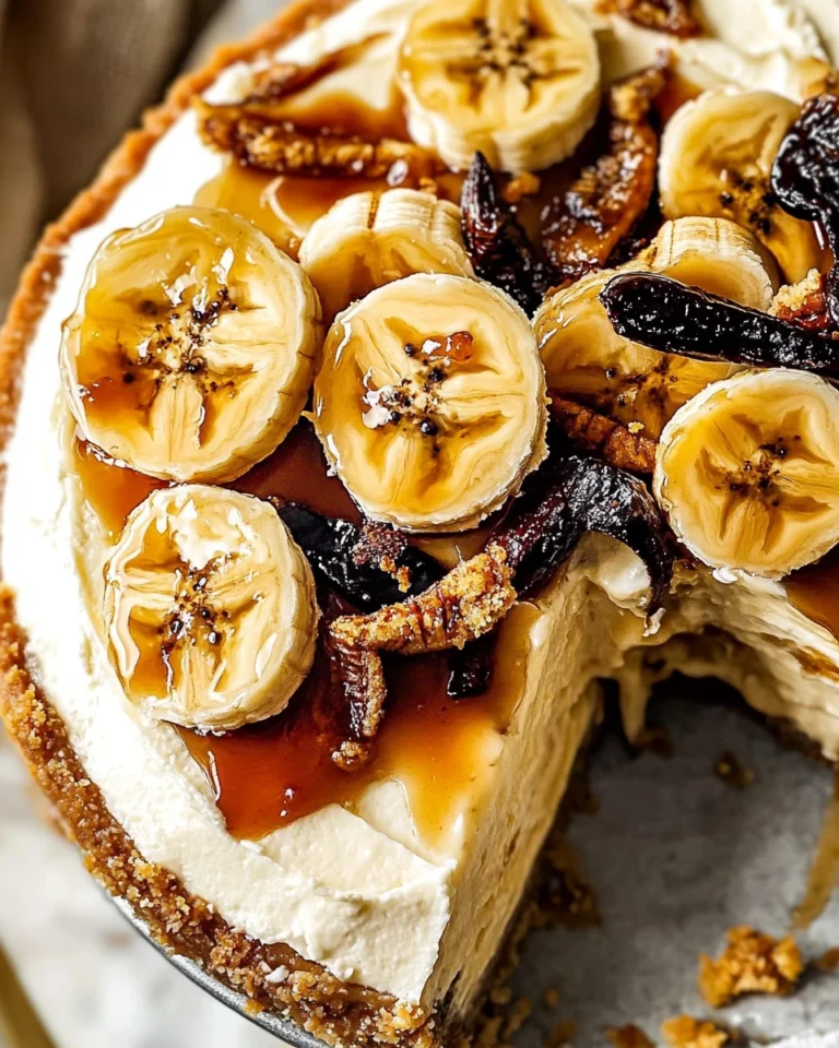 Bananas Foster Cheesecake