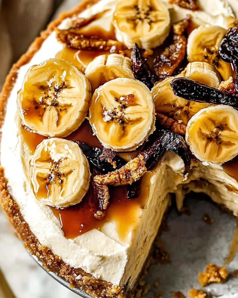 Bananas Foster Cheesecake