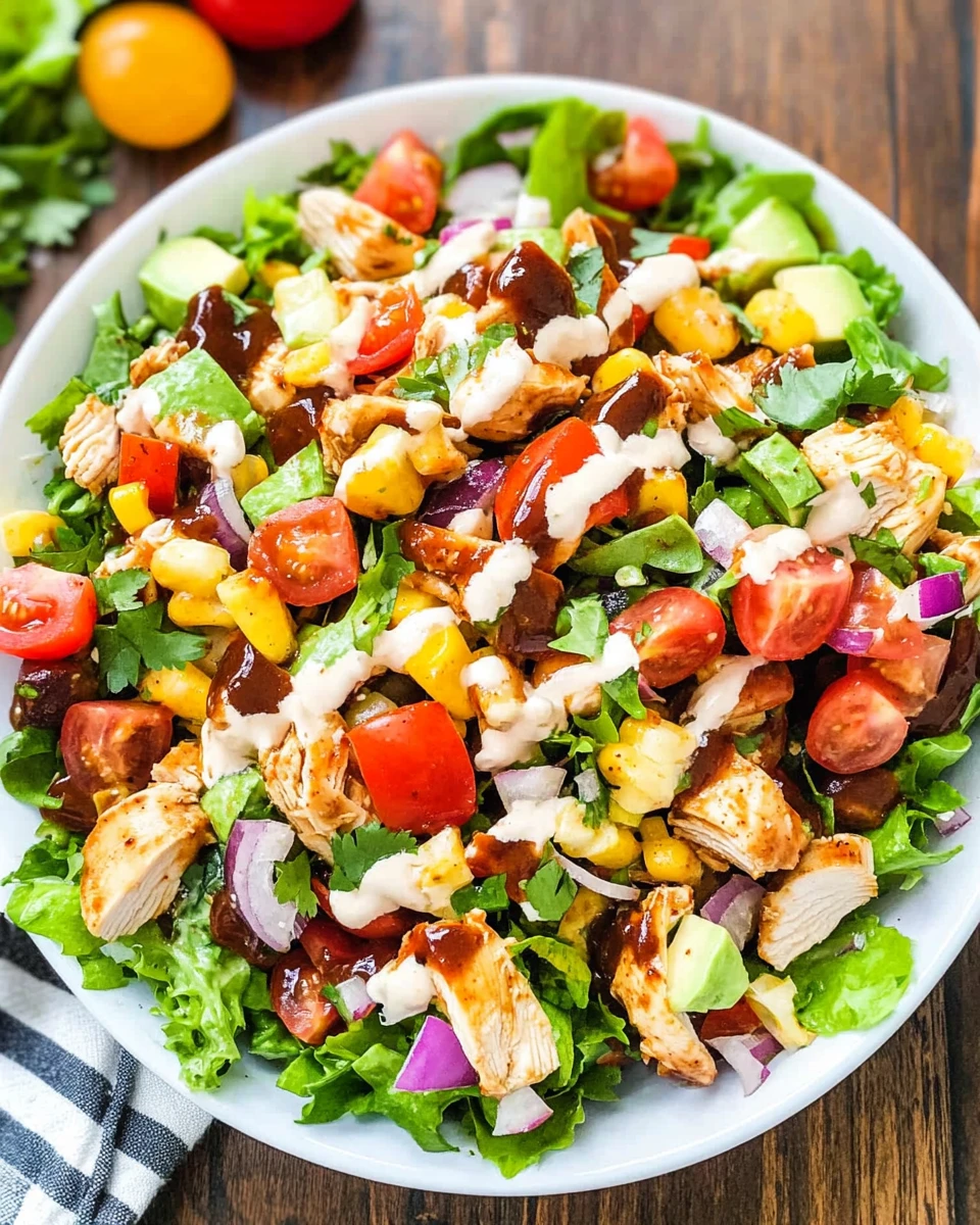 BBQ Chicken Salad