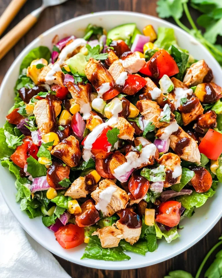 BBQ Chicken Salad