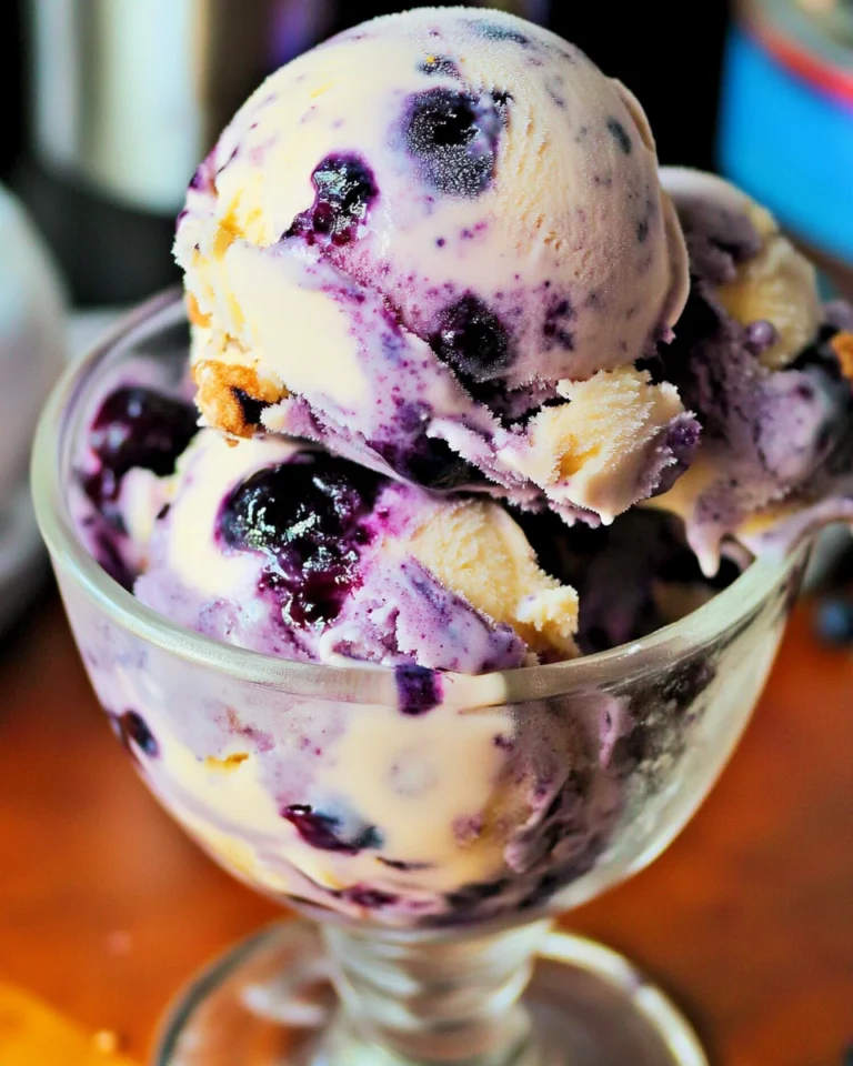 Blueberry Cheesecake Ice Cream