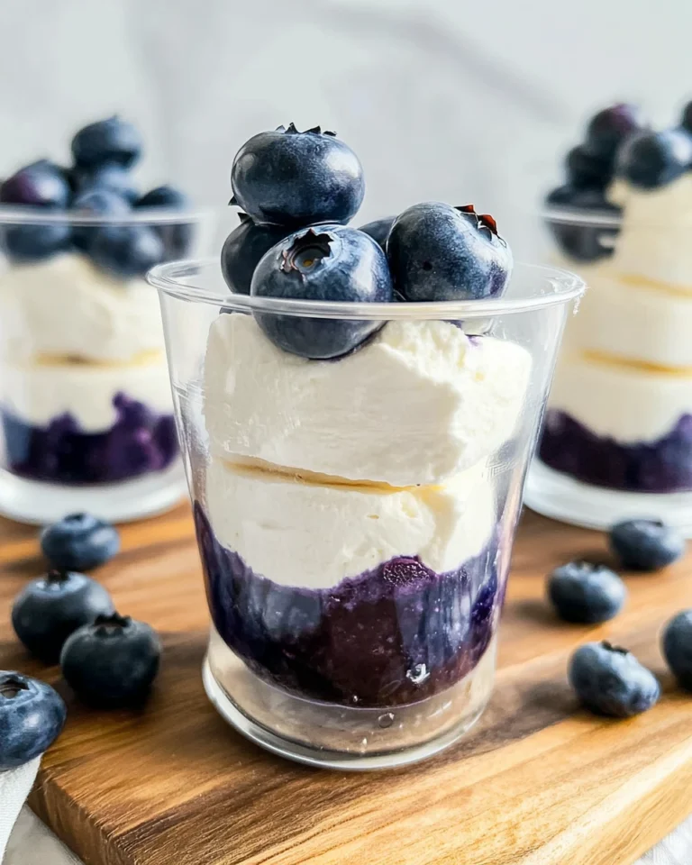 Blueberry Cheesecake Parfaits