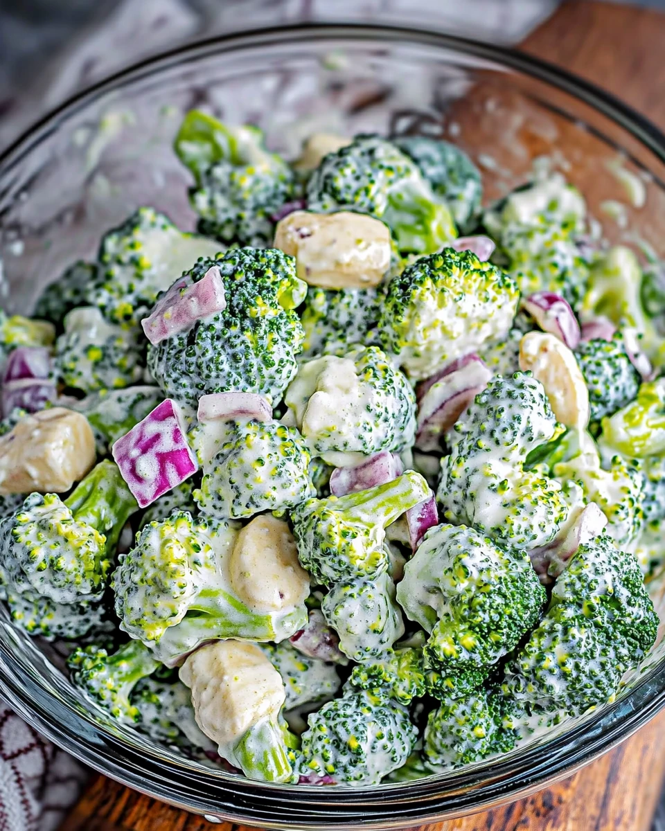 Broccoli Salad with Creamy Dressing