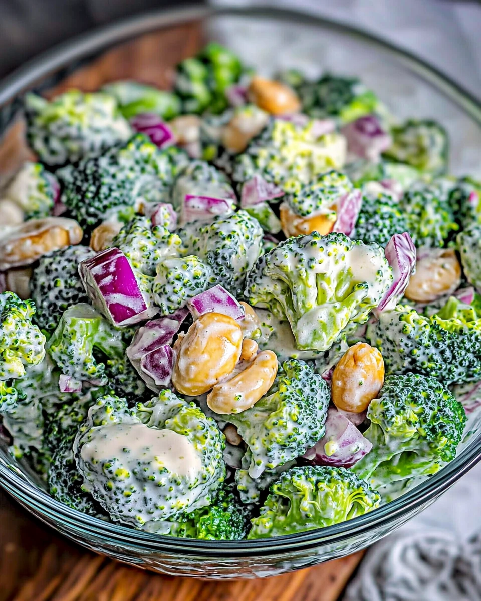 Broccoli Salad with Creamy Dressing
