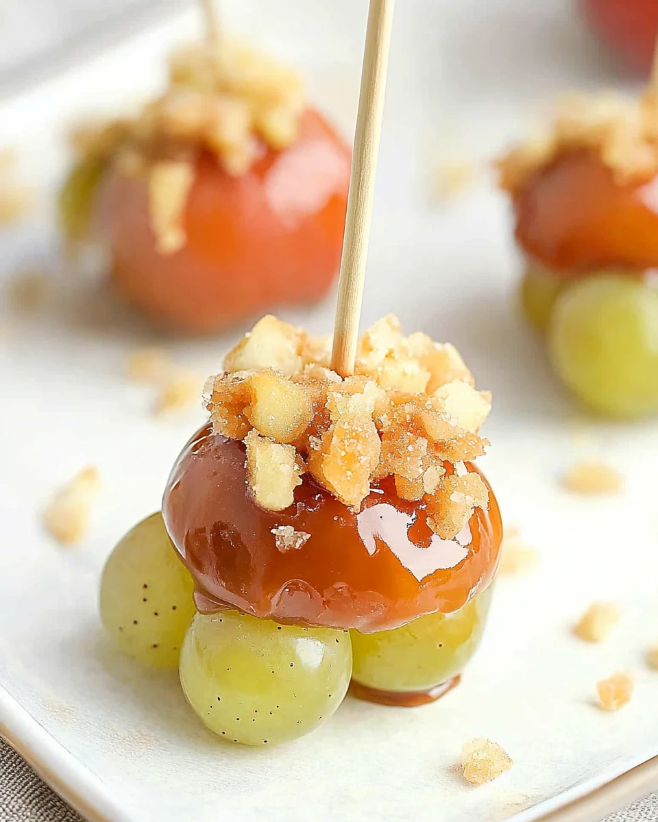 Caramel Apple Grapes