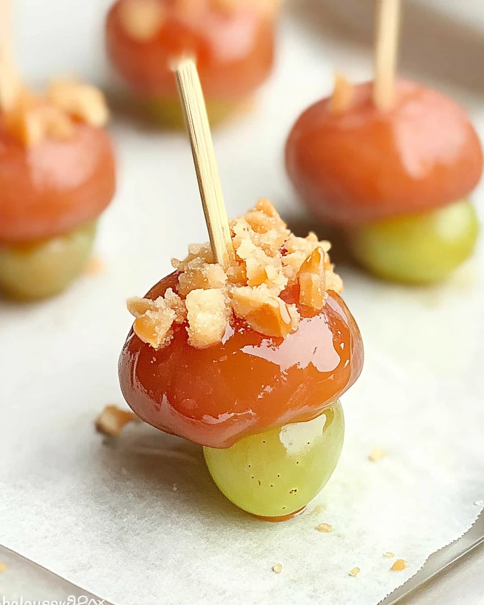 Caramel Apple Grapes