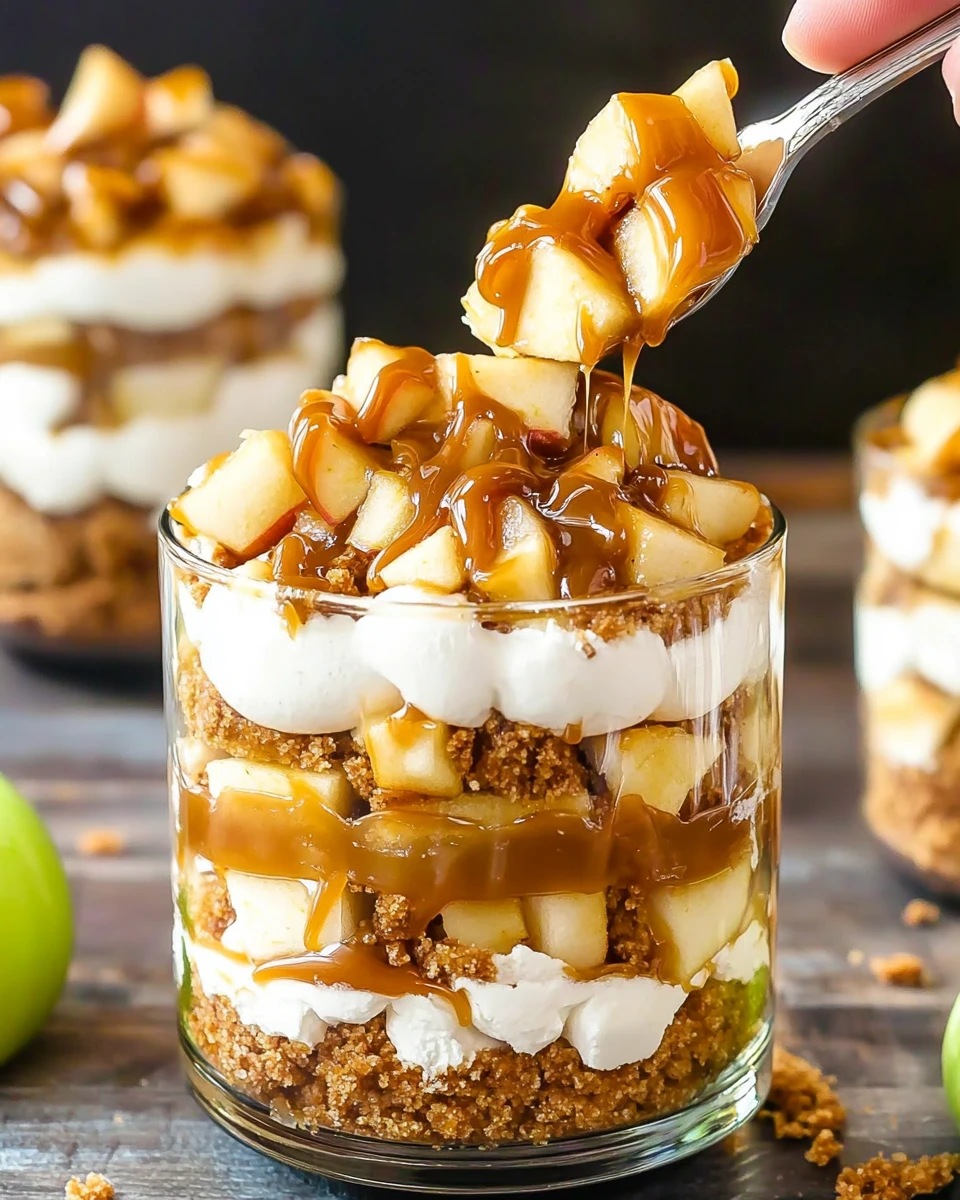 Caramel Apple Trifles