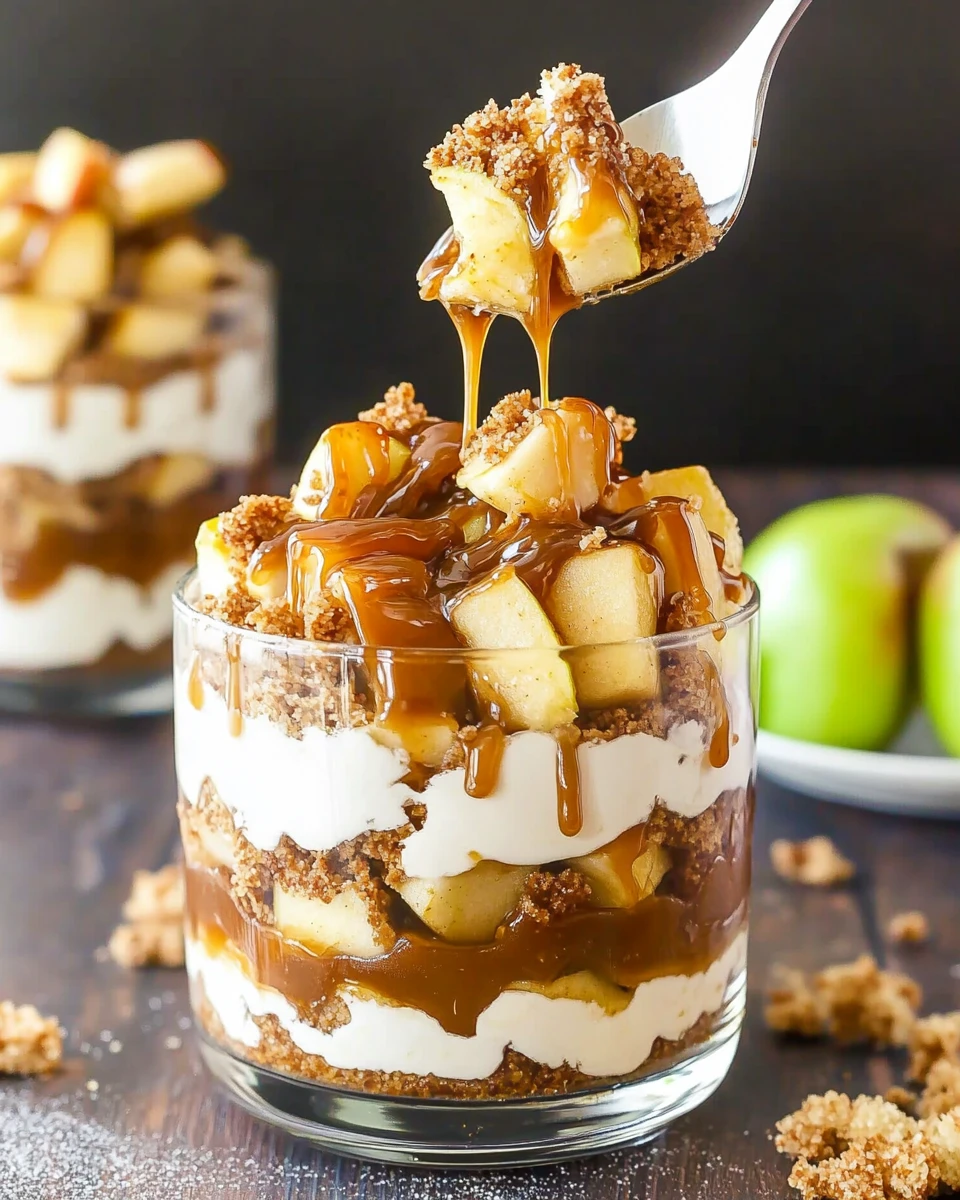Caramel Apple Trifles