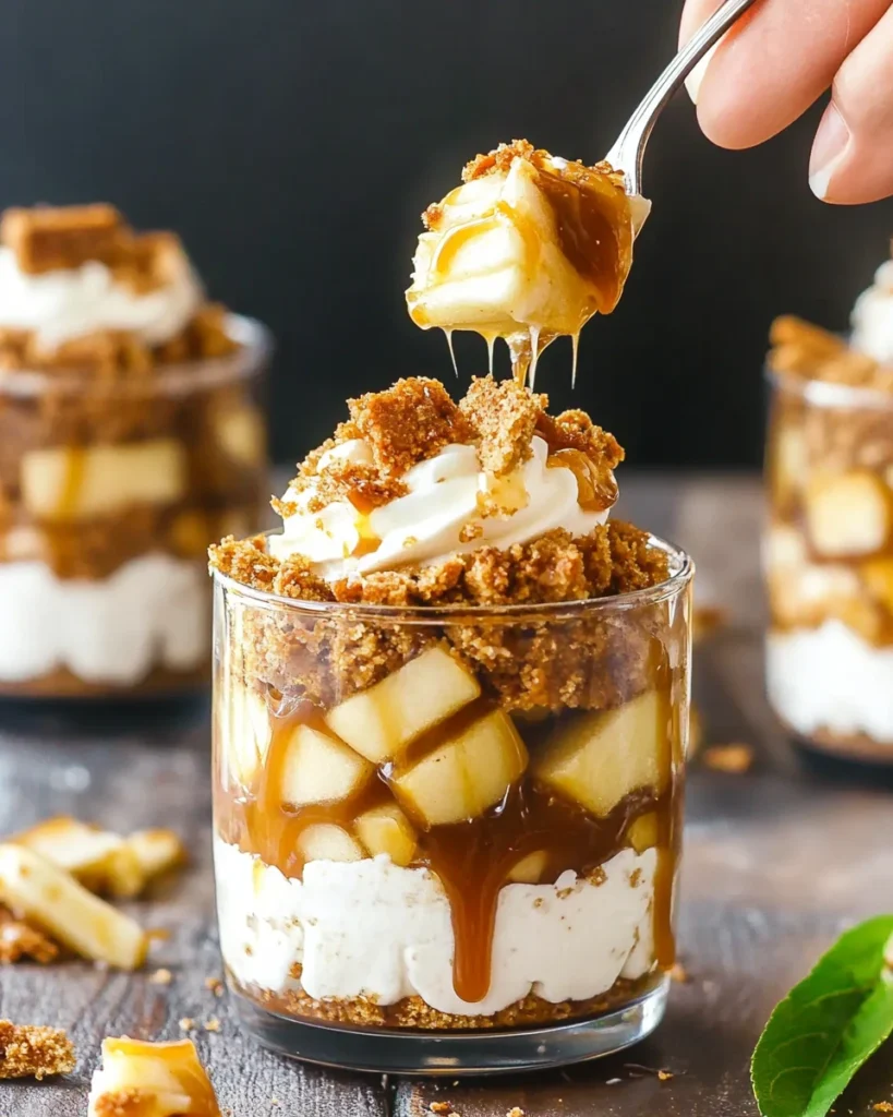 Caramel Apple Trifles