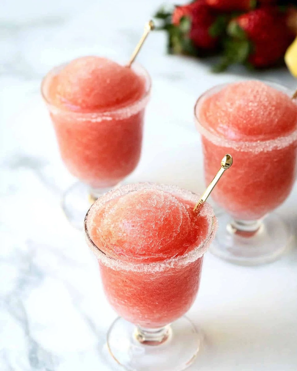 Champagne Slushies