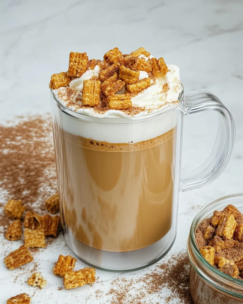 Cinnamon Toast Crunch Latte