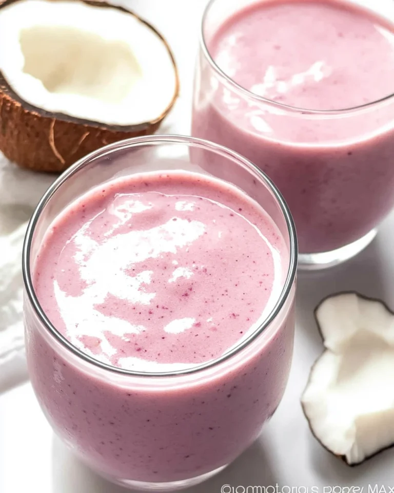 Coconut Milk Smoothie