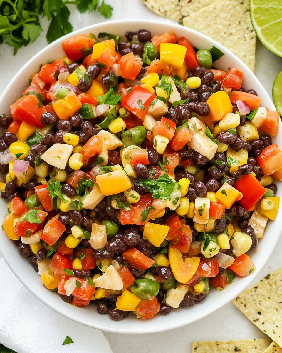 Cowboy Caviar With Fresh Lime Dressing