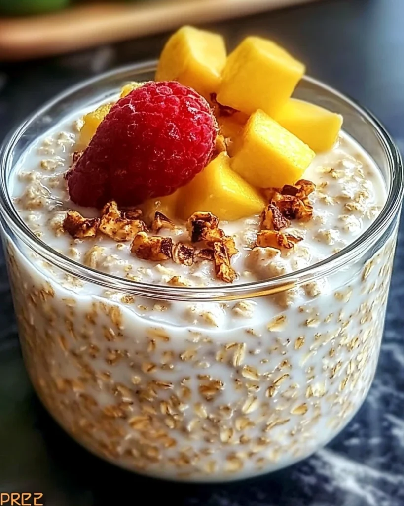 Cream Overnight Oats