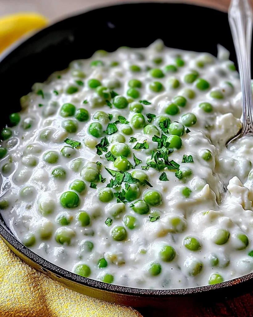 Creamed Peas
