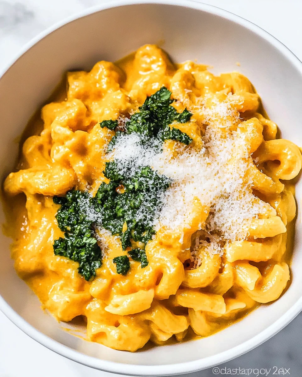 Creamy Carrot Pasta Sauce