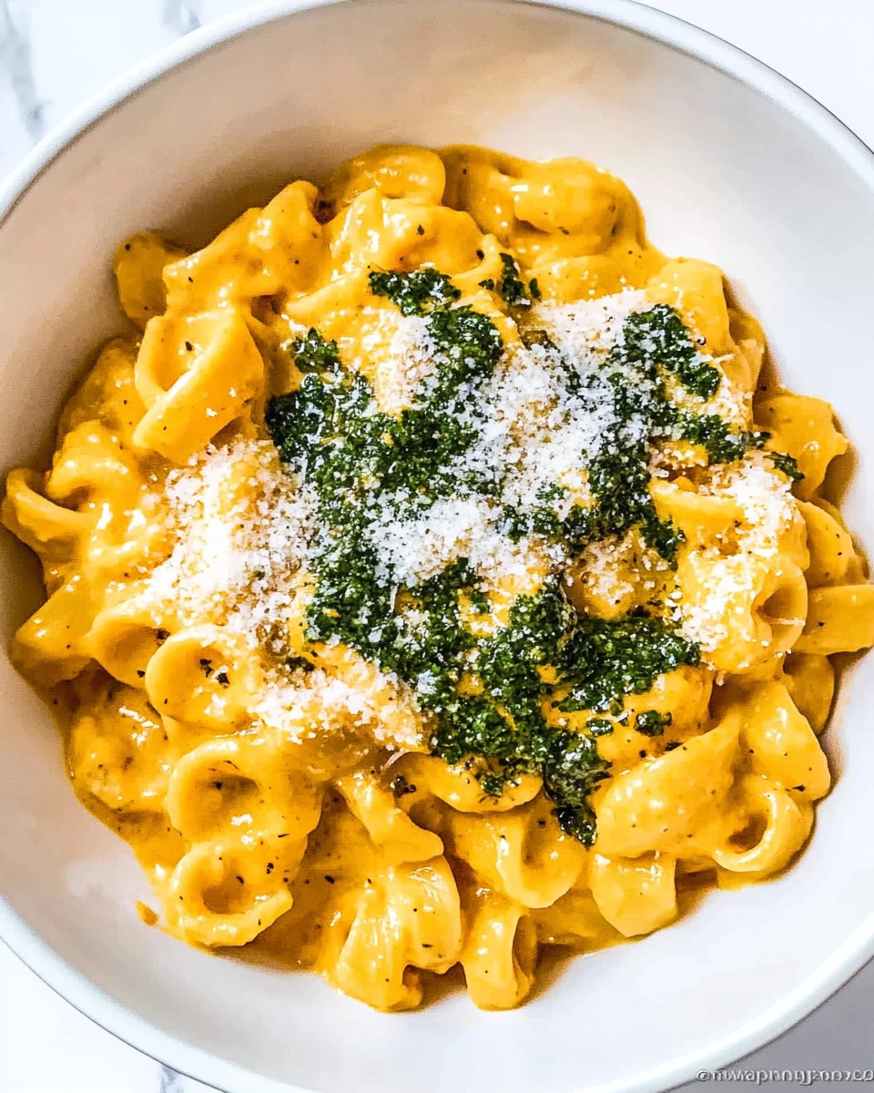 Creamy Carrot Pasta Sauce