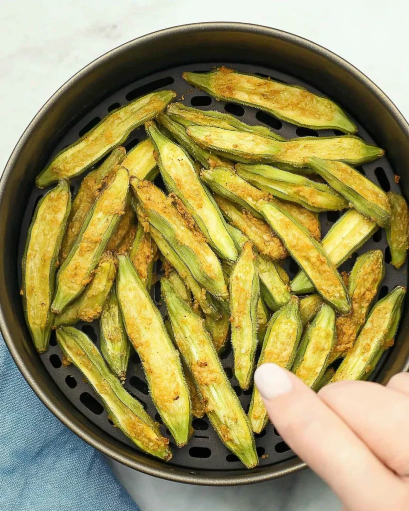 Crispy Air Fryer Okra