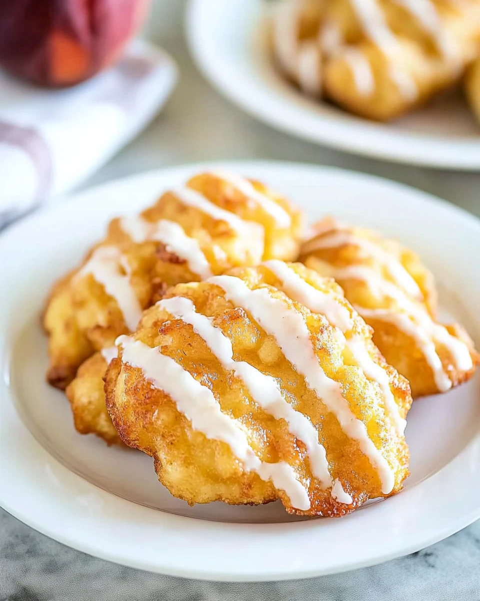 Delicious Fresh Peach Fritters