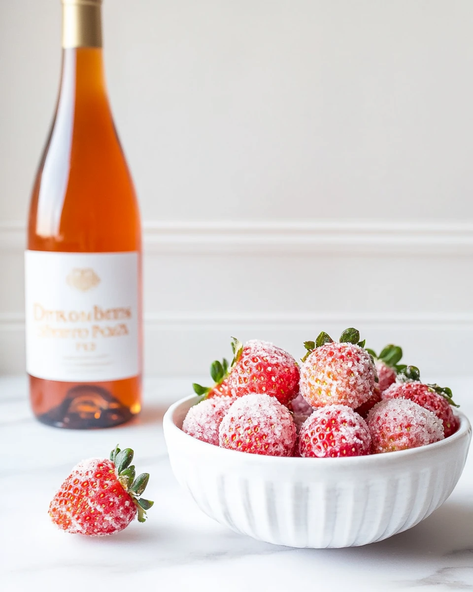 Drunken Strawberries