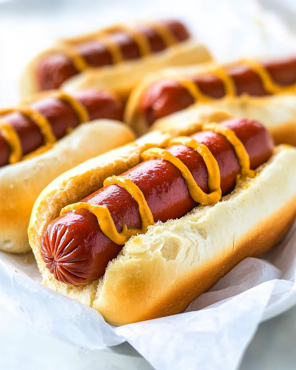Easy Homemade Hot Dog Buns