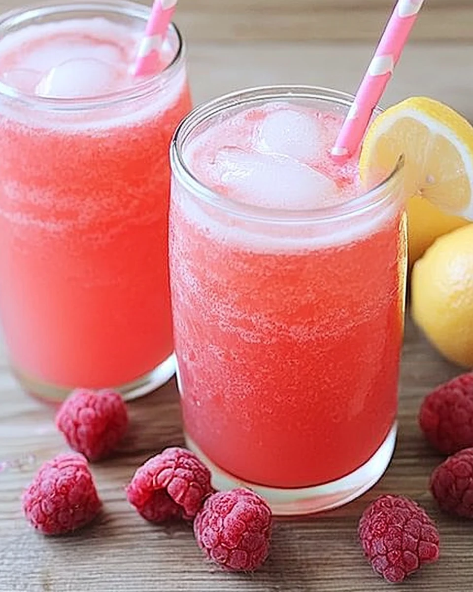 Easy Raspberry Lemonade