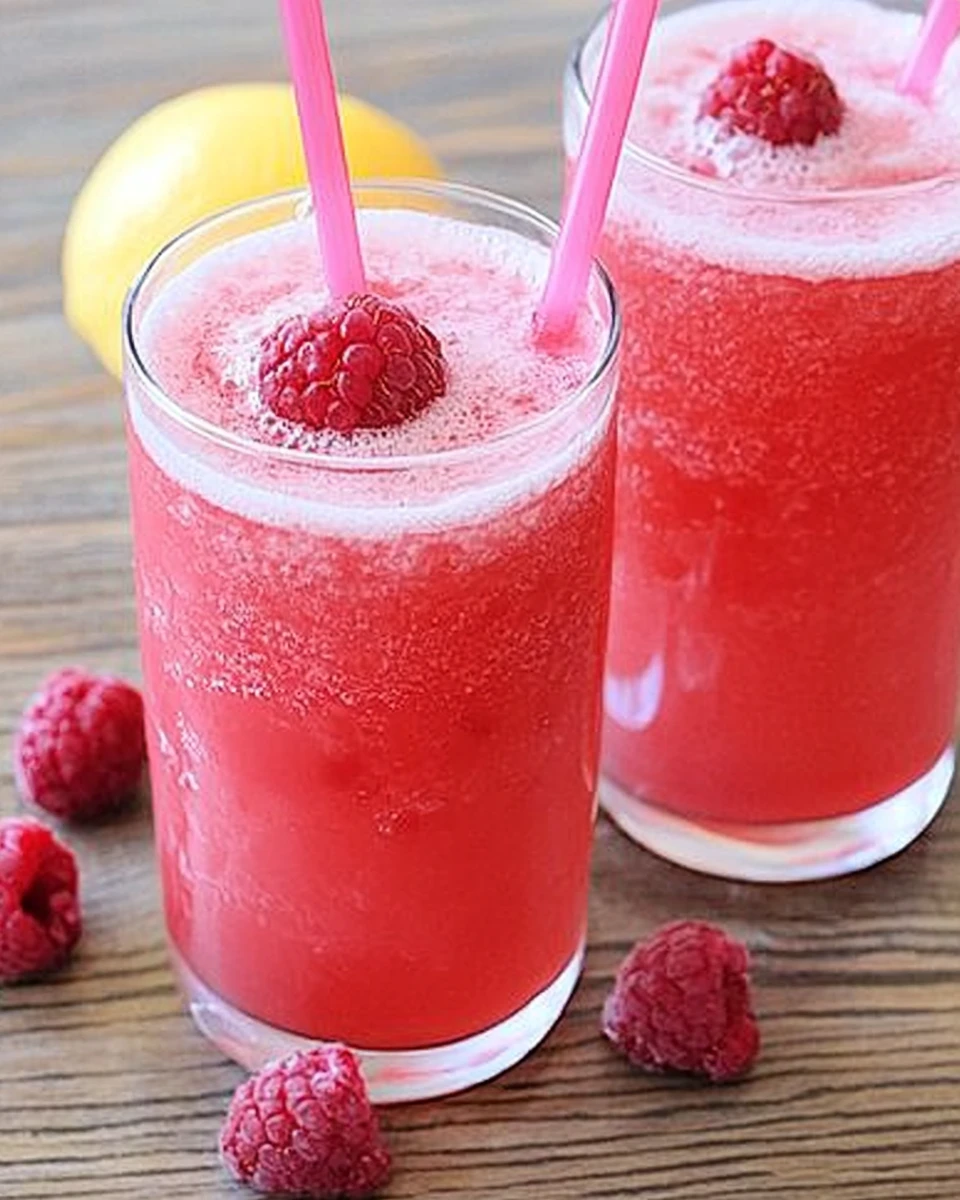 Easy Raspberry Lemonade
