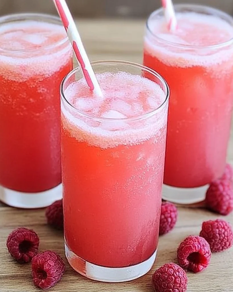 Easy Raspberry Lemonade