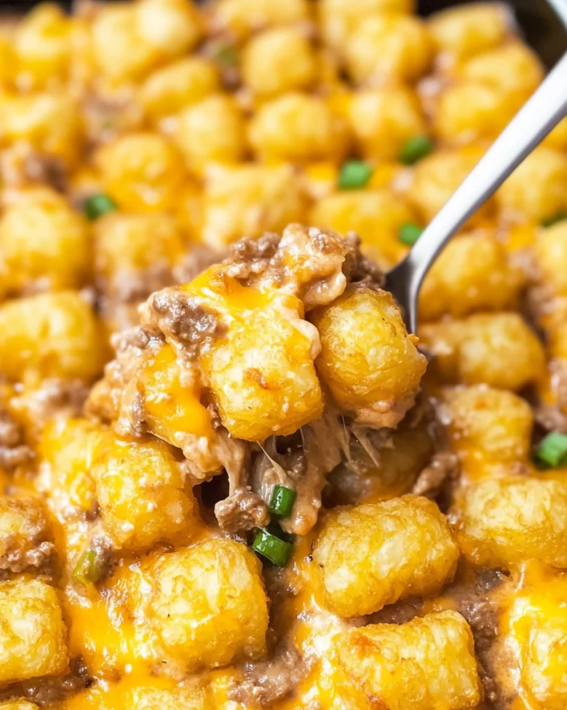 Easy Tater Tot Casserole