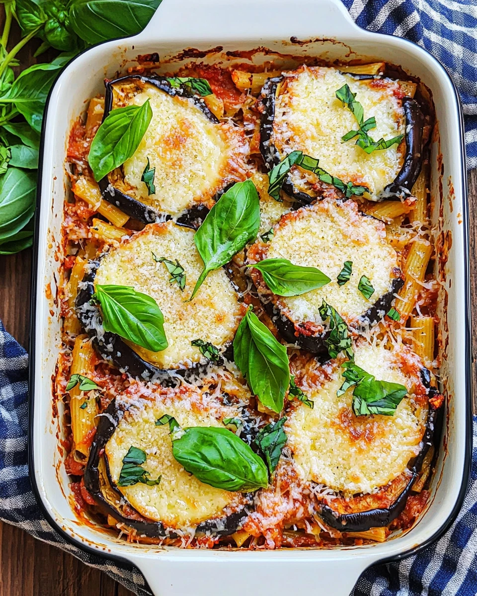 Eggplant Parmesan Pasta