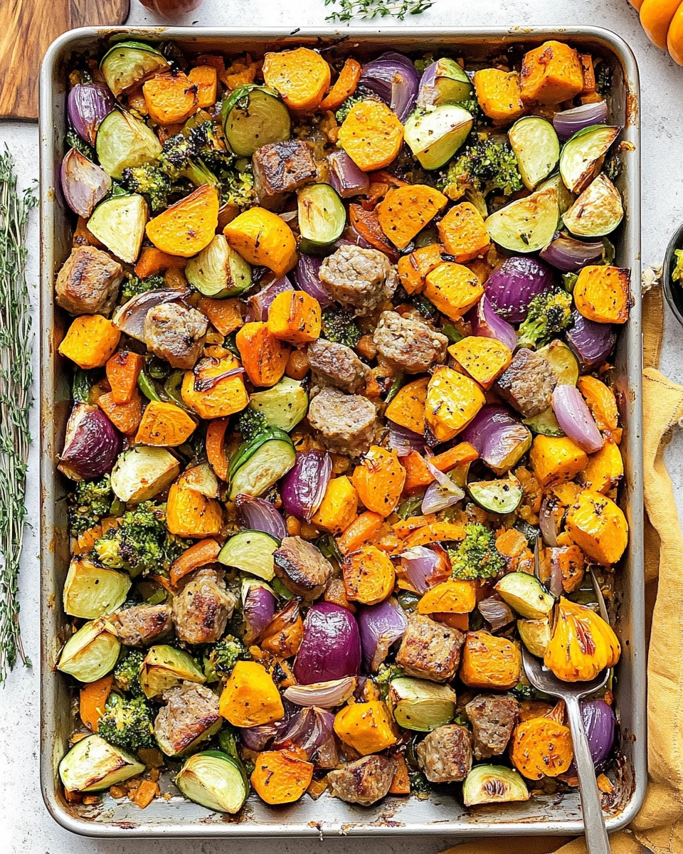 Fall Sheet Pan Dinner
