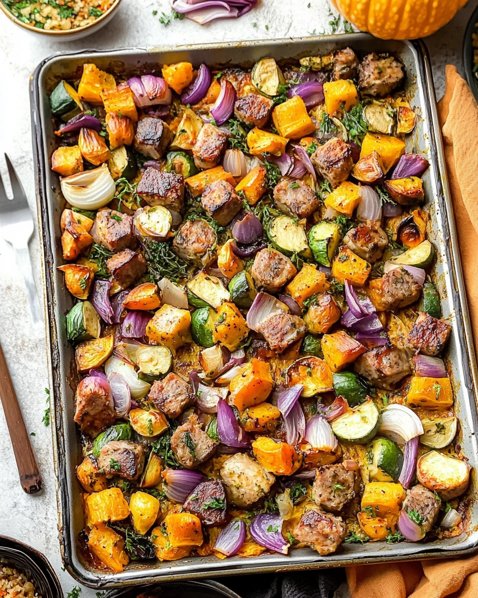 Fall Sheet Pan Dinner