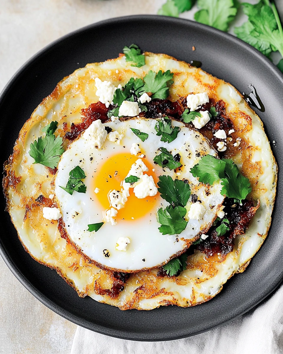 Feta Fried Eggs