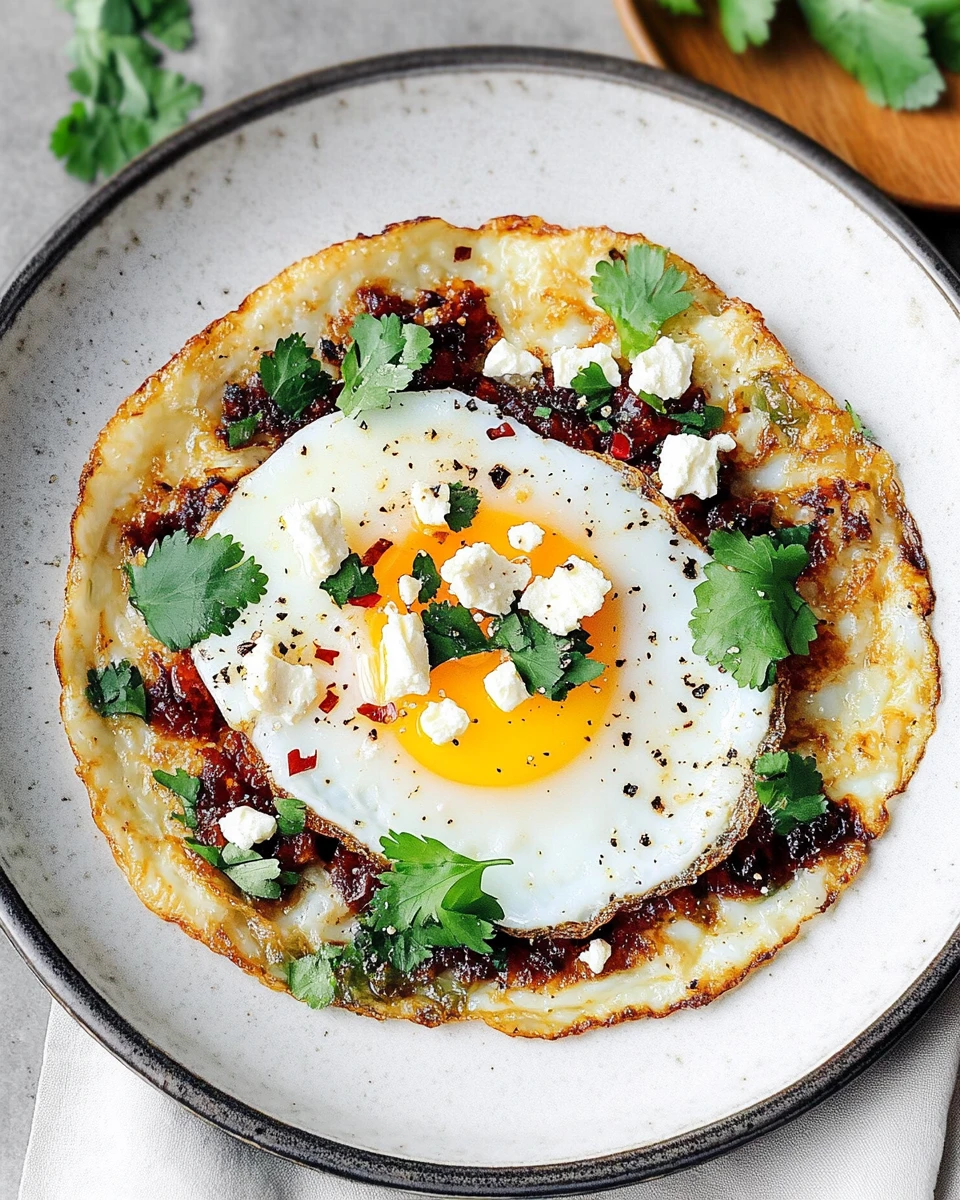 Feta Fried Eggs