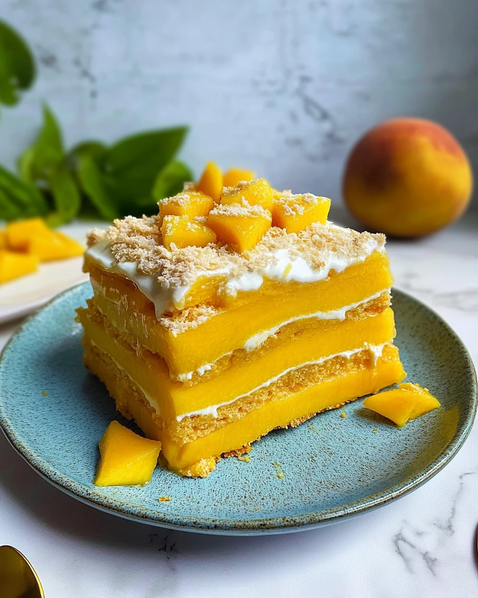Filipino Mango Float