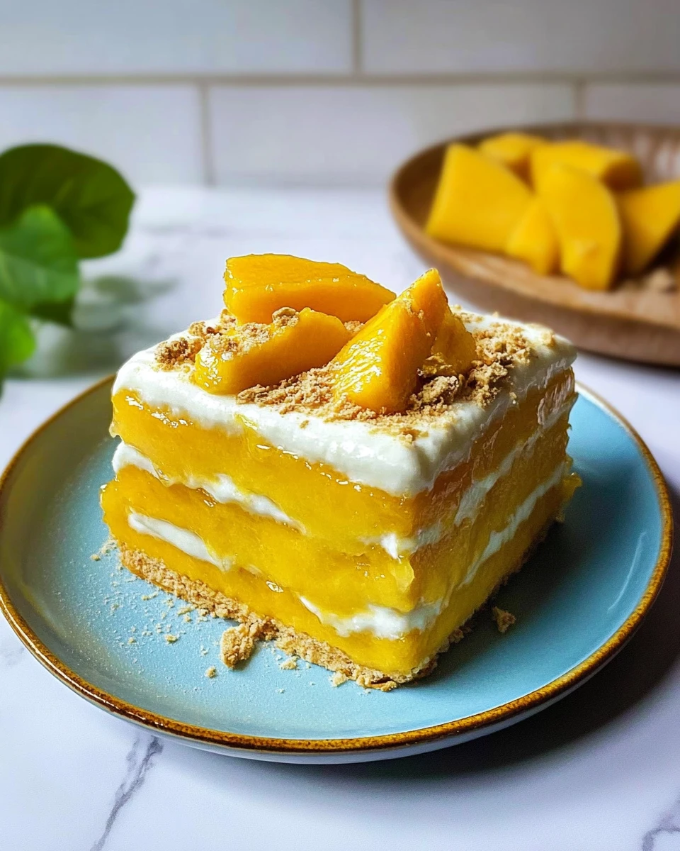 Filipino Mango Float