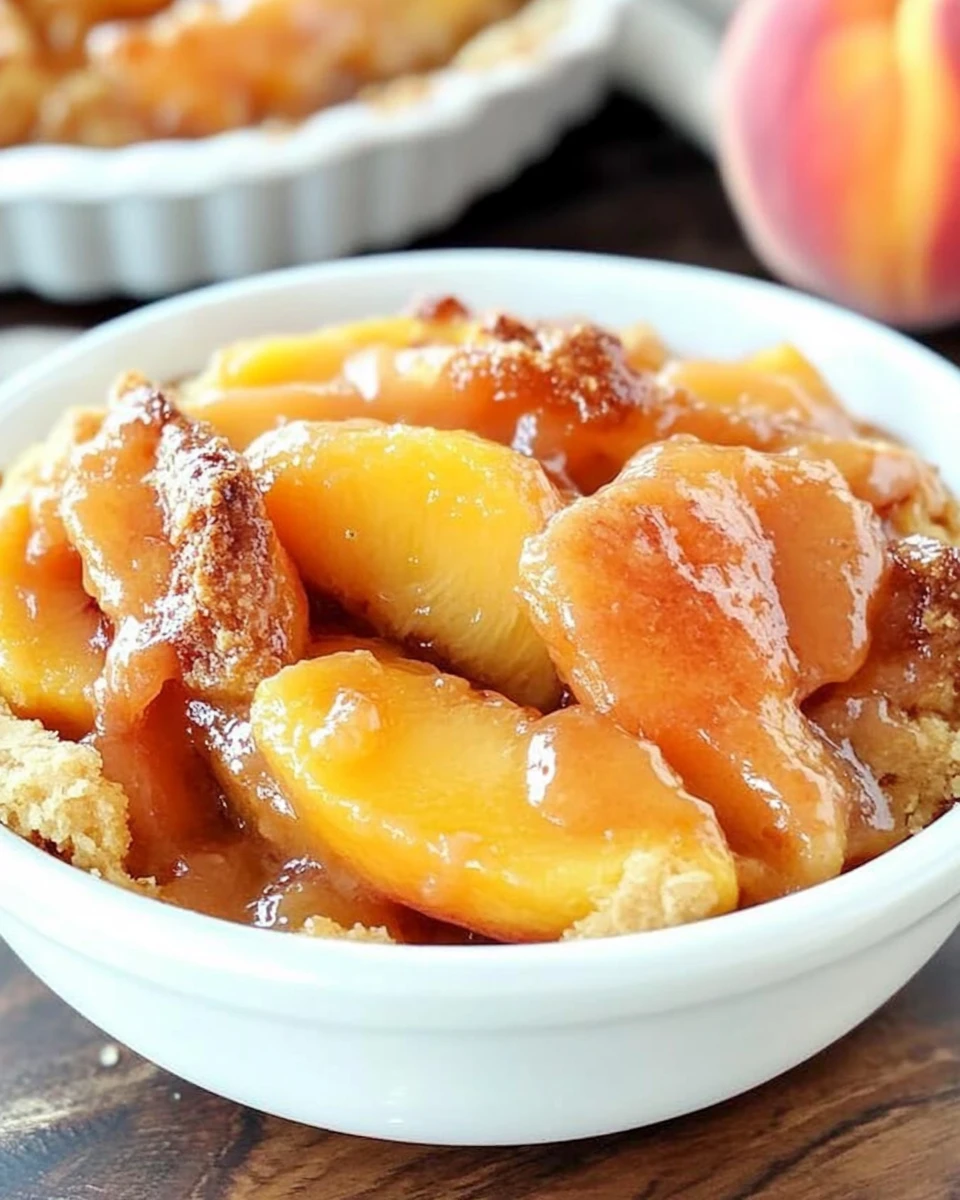 Fresh Peach Cobbler