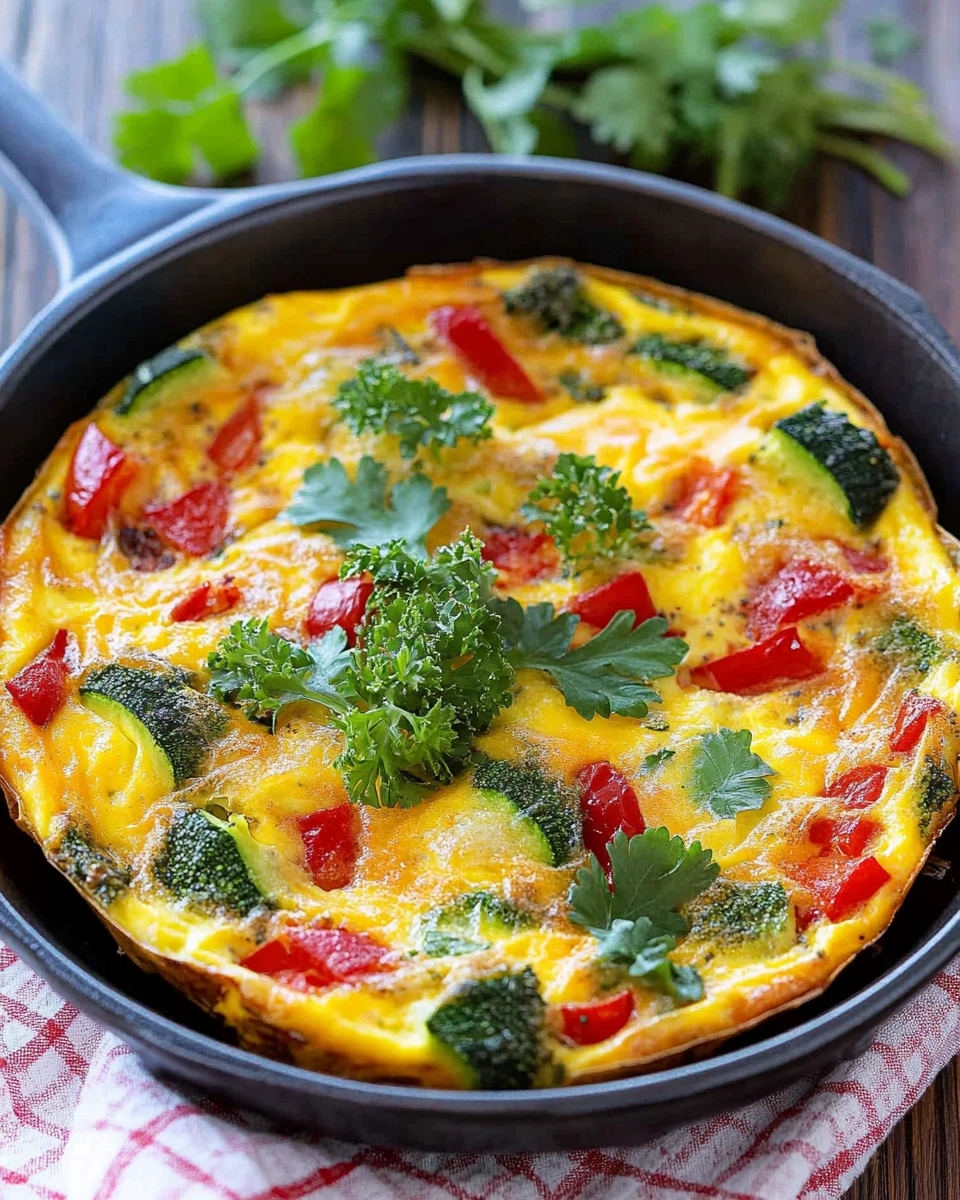 Garden Veggie Frittata