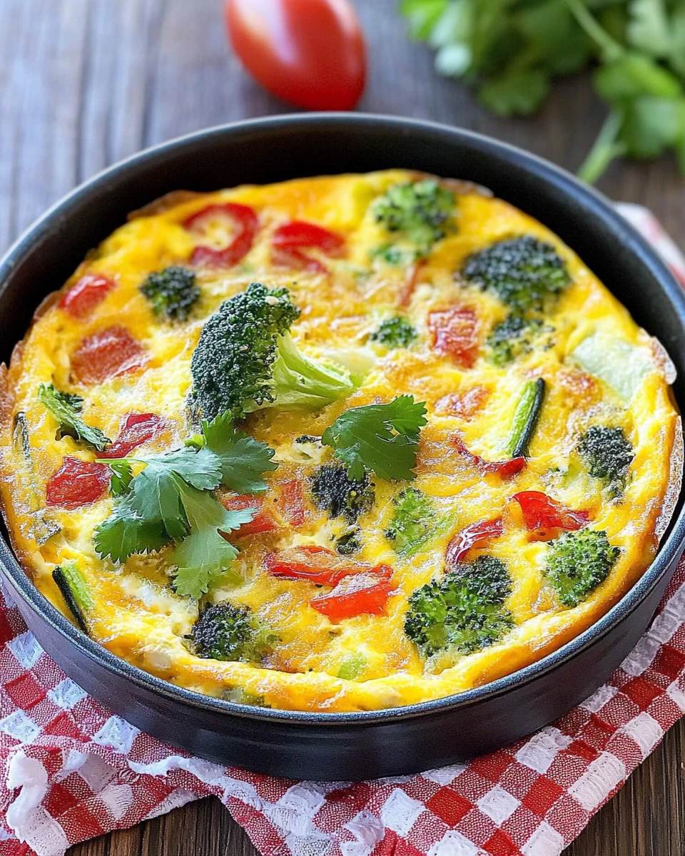 Garden Veggie Frittata