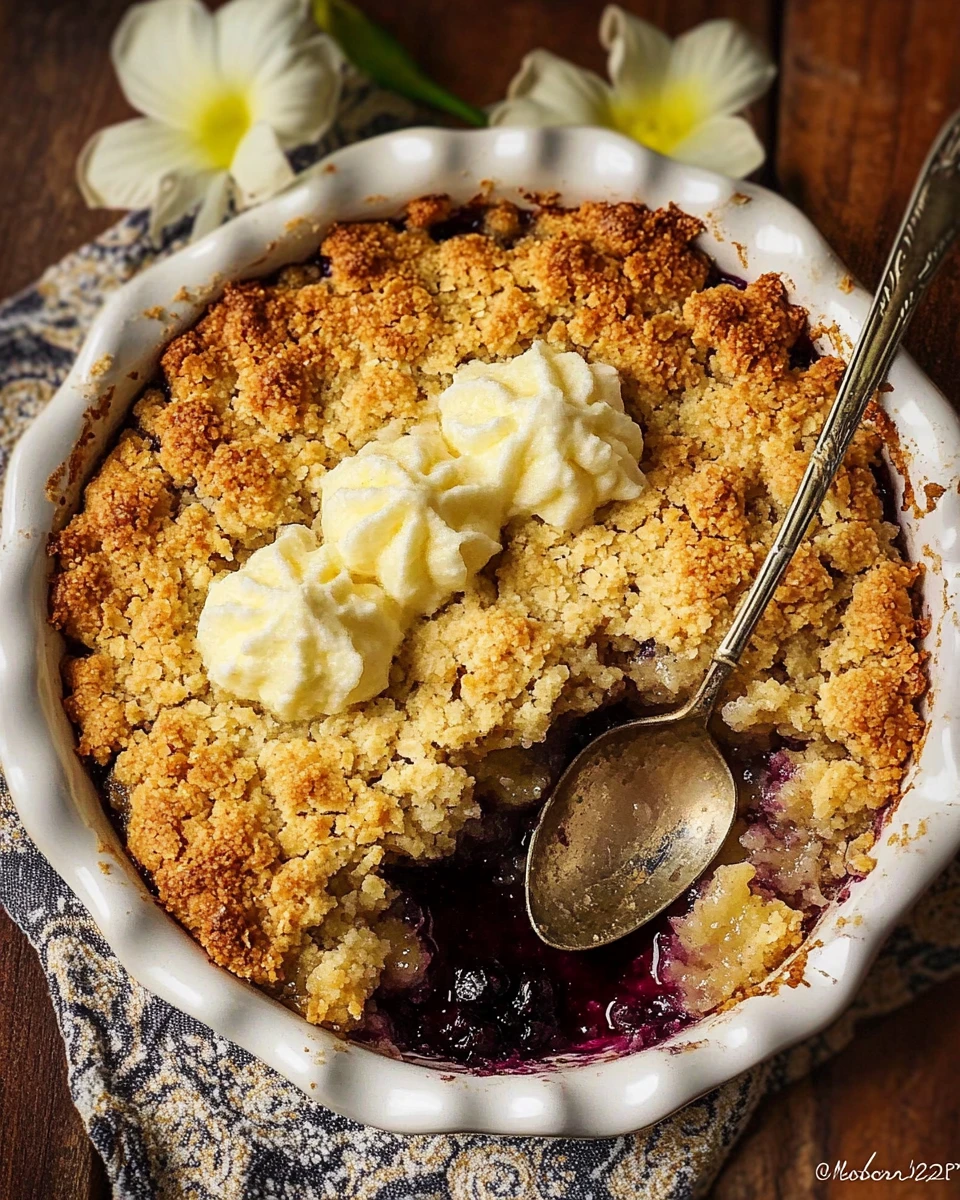 Gooseberry Crumble