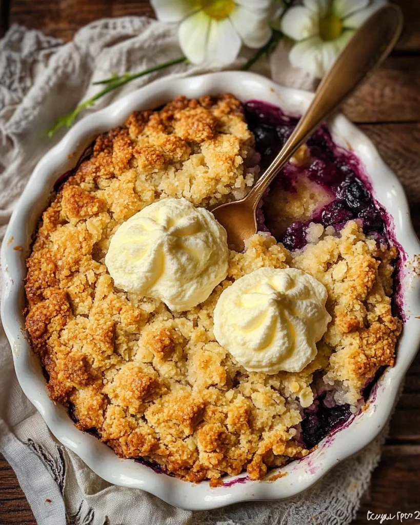 Gooseberry Crumble