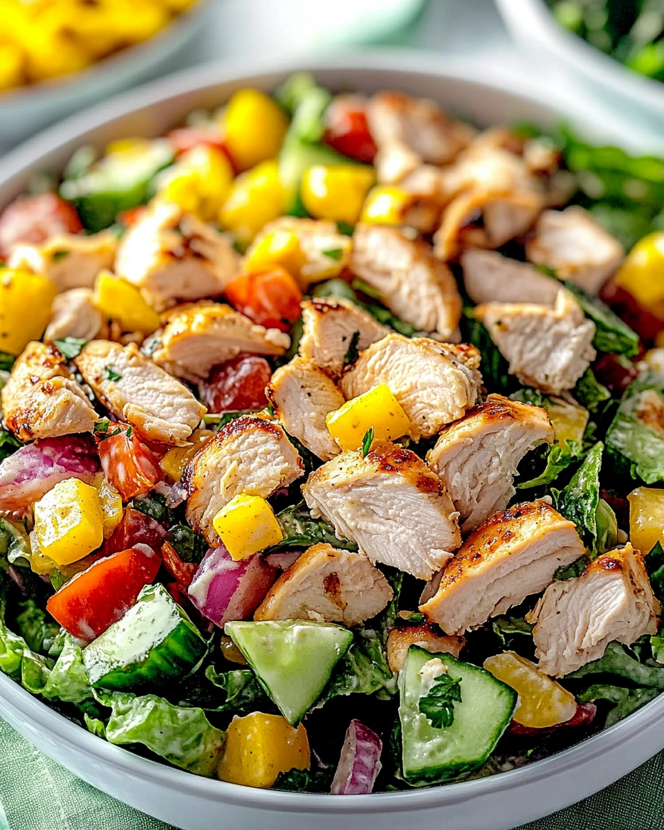 Healthy Ranch Chicken Salad