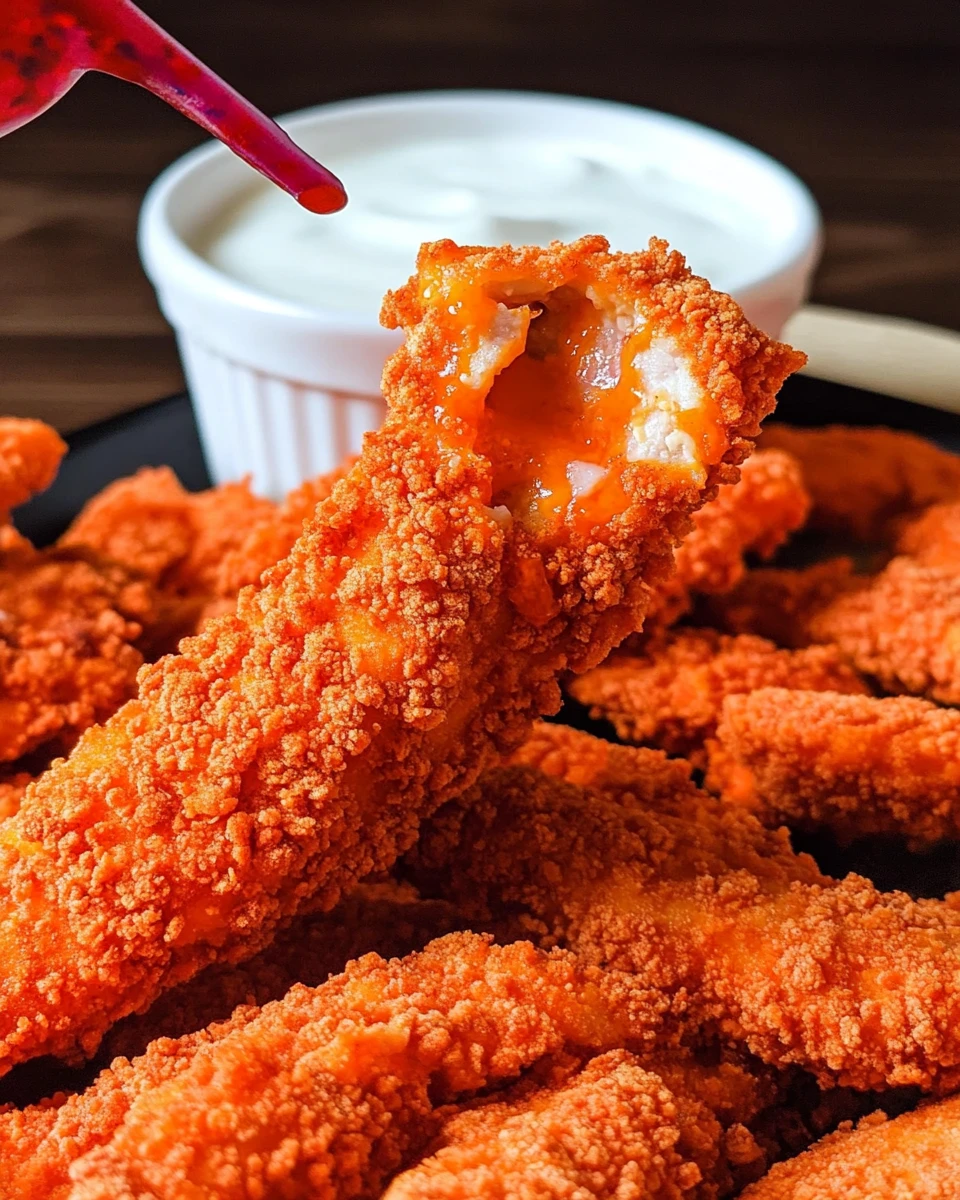 Hot Cheetos Chicken Strips
