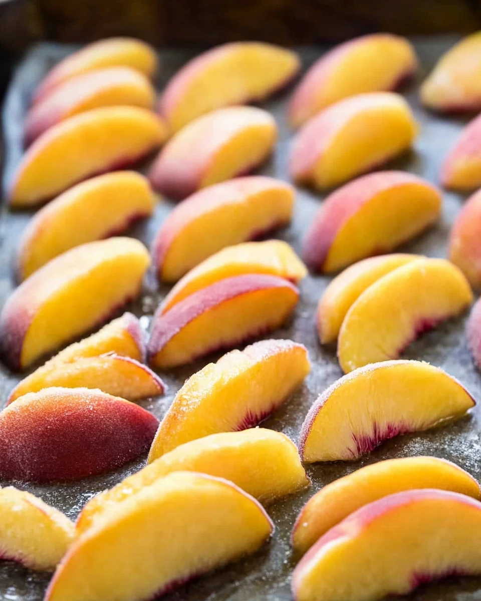 How to Freeze Peaches