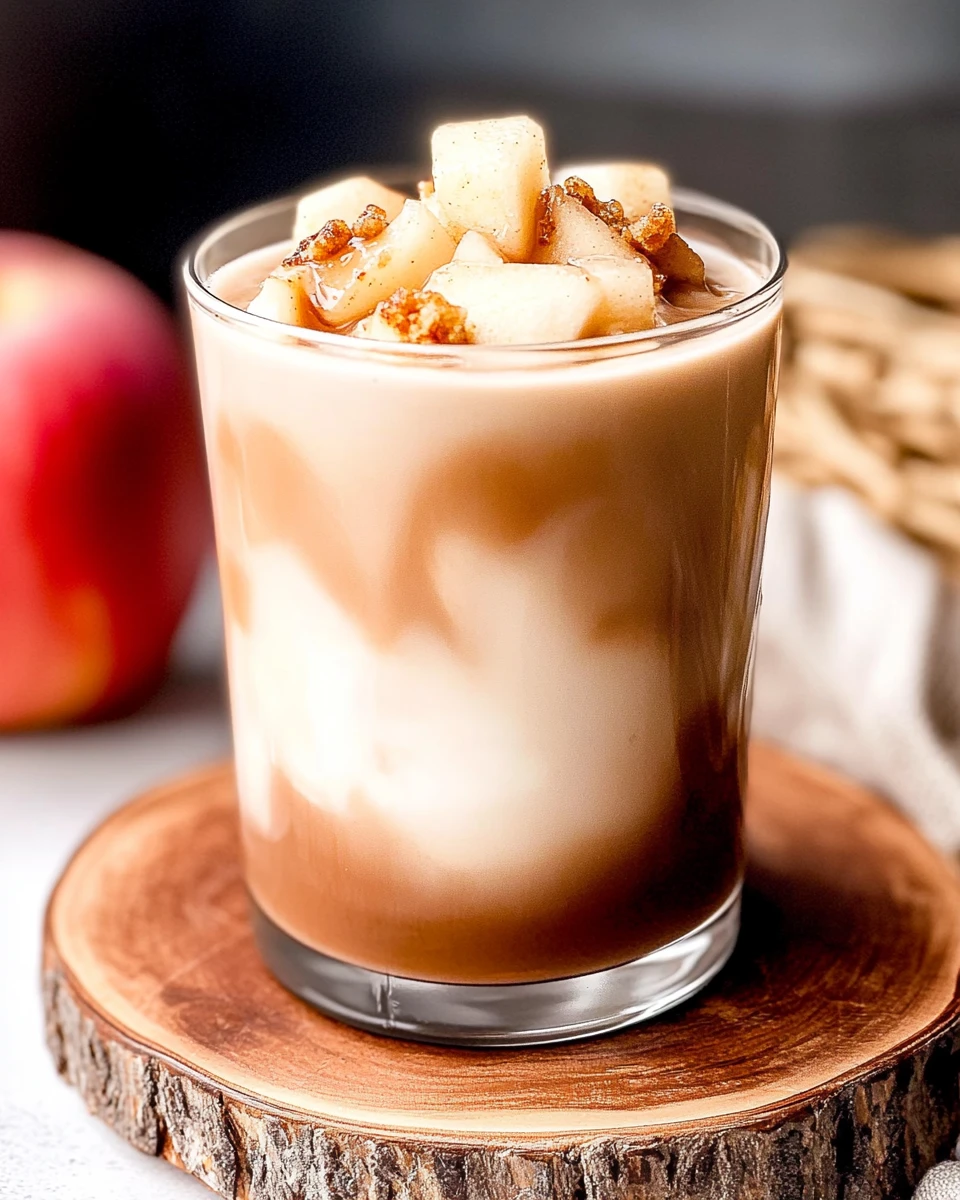 Iced Apple Crisp Macchiato